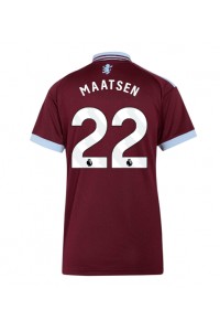 Aston Villa Ian Maatsen #22 Jalkapallovaatteet Naisten Kotipaita 2026-27 Lyhythihainen